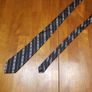 3 for 15 Ben Sherman black and silver tie